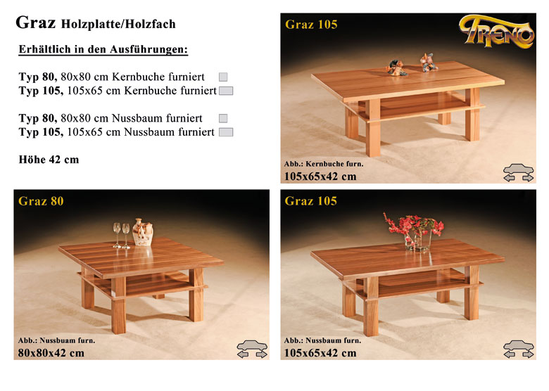 Couchtisch Graz Holz