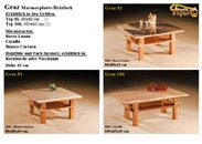 Couchtisch Graz Marmor Holz